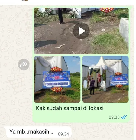 Pengiriman Karangan Bunga Universitas Bina Nusantara