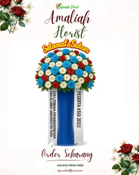 Standing Flowers Universitas Bina Nusantara